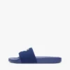 Embroidered Script Monogram Pool Slide Embroidered Script Monogram Pool Slide