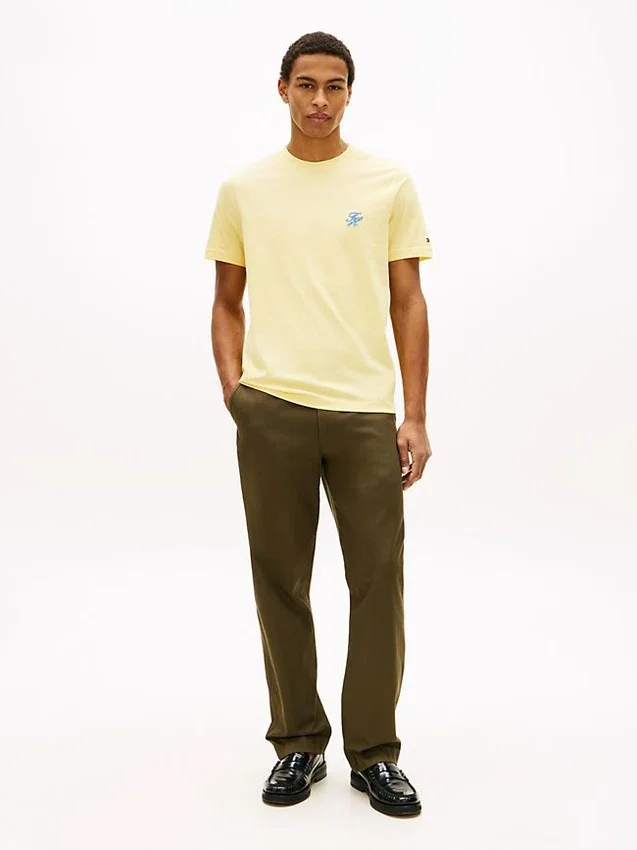 Embroidered Script Monogram T-Shirt Embroidered Script Monogram T-Shirt