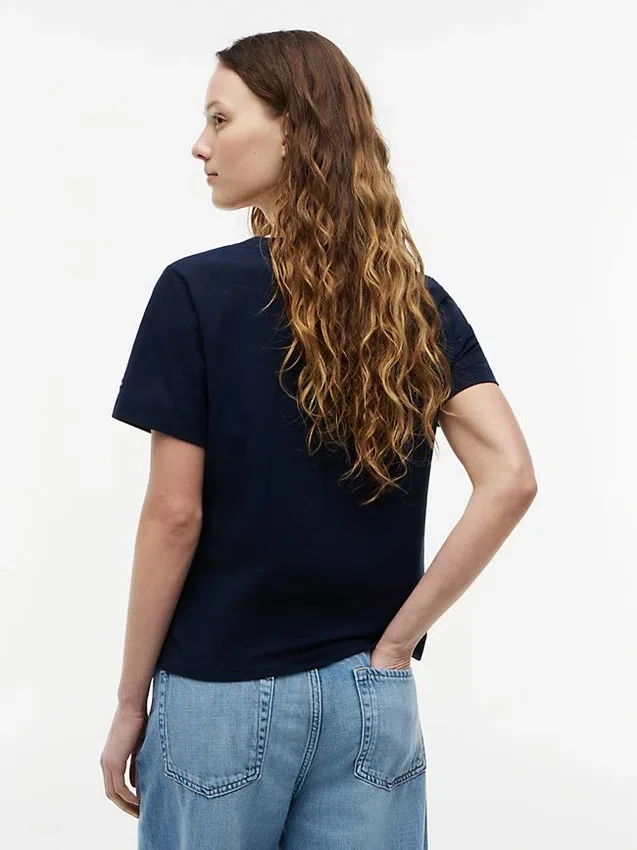 Embroidered Script Monogram T-Shirt Embroidered Script Monogram T-Shirt