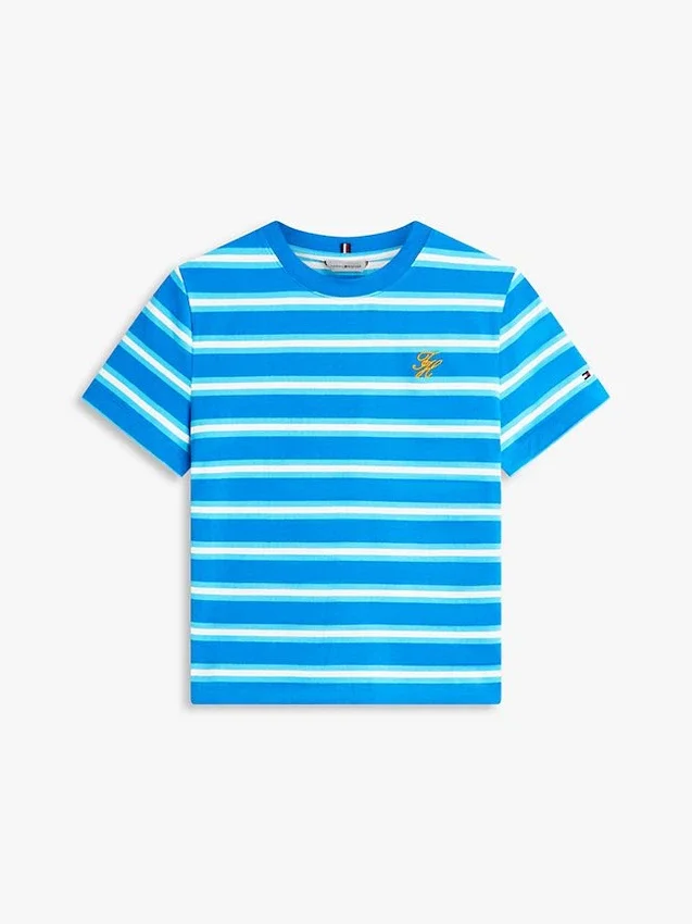 Embroidered Script Monogram T-Shirt Embroidered Script Monogram T-Shirt