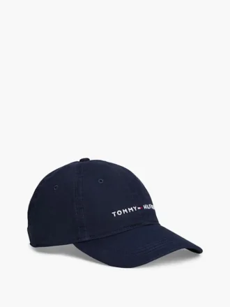 Embroidered Tommy Logo Baseball Cap
