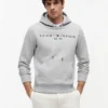 Embroidered Tommy Logo Hoodie