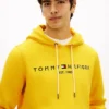 Embroidered Tommy Logo Hoodie