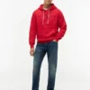 Embroidered Tommy Logo Hoodie