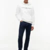 Embroidered Tommy Logo Hoodie