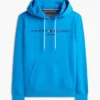 Embroidered Tommy Logo Hoodie