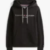Embroidered Tommy Logo Hoodie
