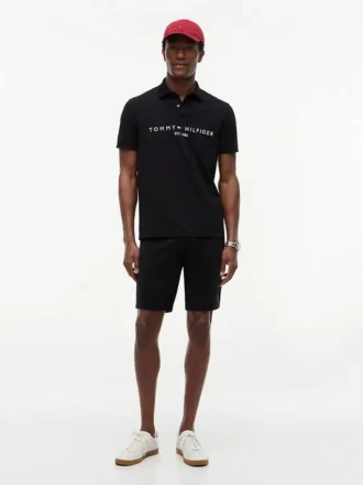 Embroidered Tommy Logo Polo