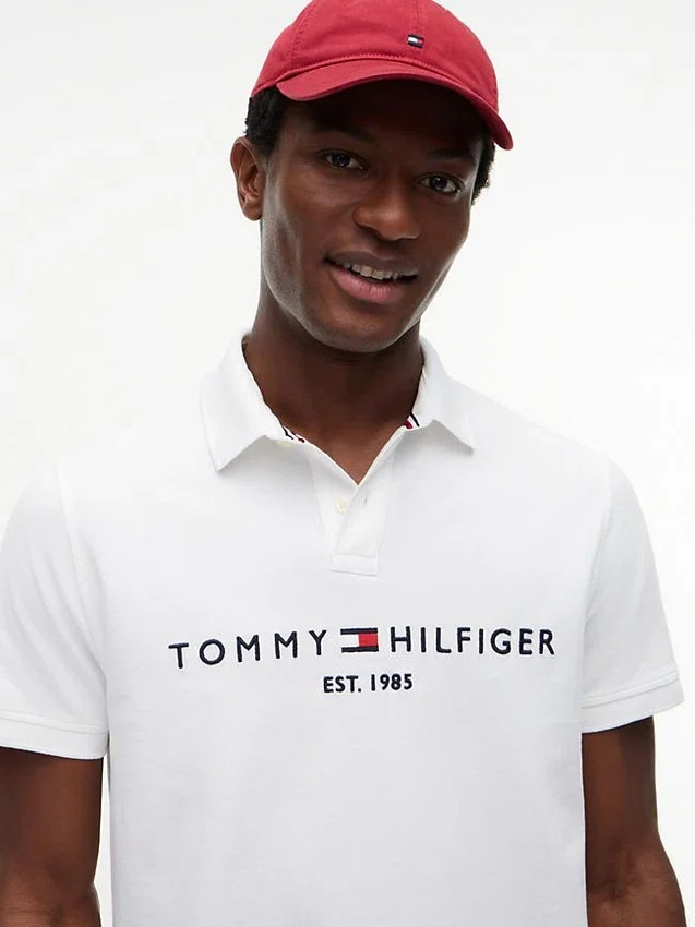 Embroidered Tommy Logo Polo Embroidered Tommy Logo Polo
