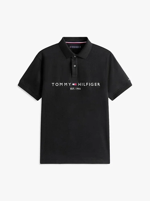 Embroidered Tommy Logo Polo Embroidered Tommy Logo Polo
