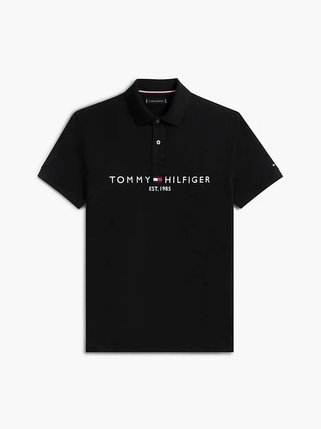 Embroidered Tommy Logo Polo Embroidered Tommy Logo Polo
