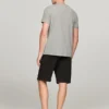 Embroidered Tommy Logo Slim Fit T-Shirt