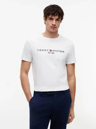 Embroidered Tommy Logo T-Shirt