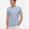 Extra Slim Stripe Stretch-Cotton T-Shirt Extra Slim Stripe Stretch-Cotton T-Shirt