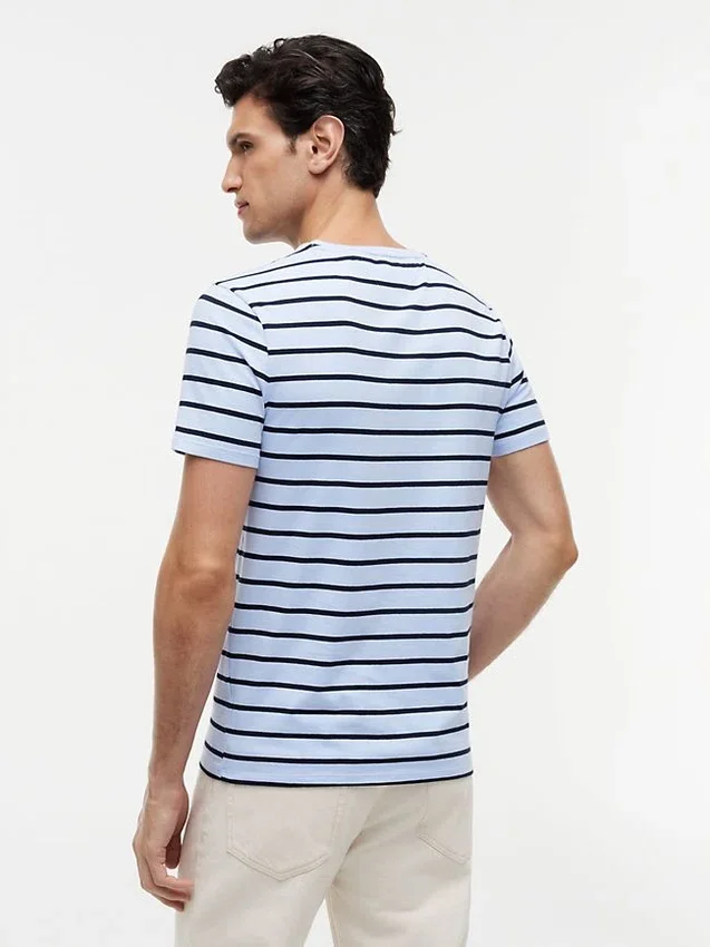 Extra Slim Stripe Stretch-Cotton T-Shirt Extra Slim Stripe Stretch-Cotton T-Shirt