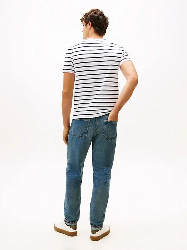 Extra Slim Stripe Stretch-Cotton T-Shirt Extra Slim Stripe Stretch-Cotton T-Shirt