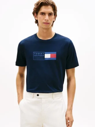 Flag Box Logo T-Shirt