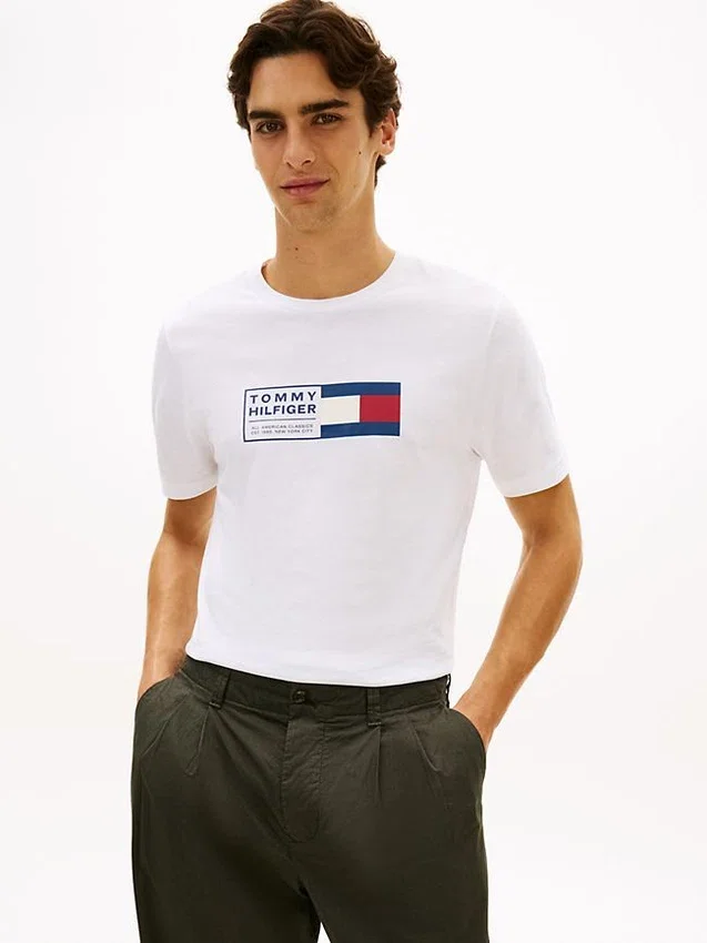 Flag Box Logo T-Shirt Flag Box Logo T-Shirt