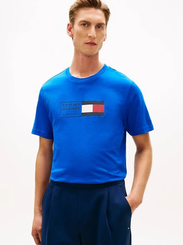 Flag Box Logo T-Shirt Flag Box Logo T-Shirt