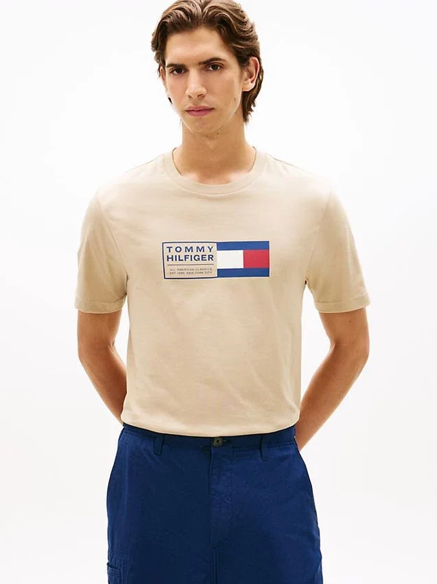 Flag Box Logo T-Shirt Flag Box Logo T-Shirt