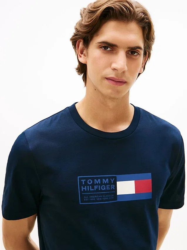Flag Box Logo T-Shirt Flag Box Logo T-Shirt