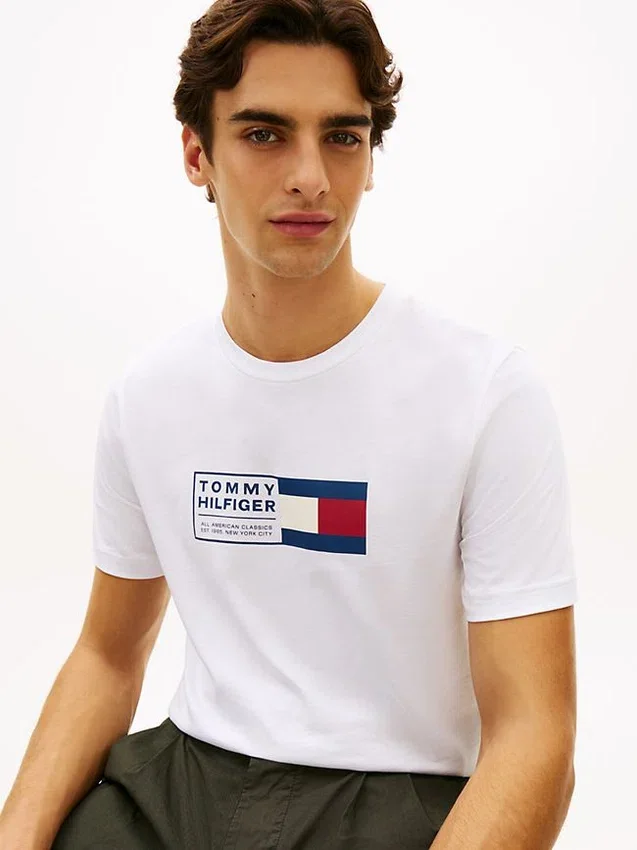 Flag Box Logo T-Shirt Flag Box Logo T-Shirt