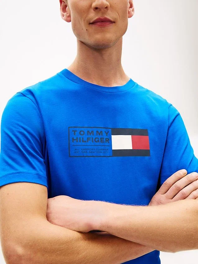 Flag Box Logo T-Shirt Flag Box Logo T-Shirt