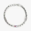 Flag Chain Link Bracelet