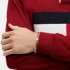 Flag Chain Link Bracelet