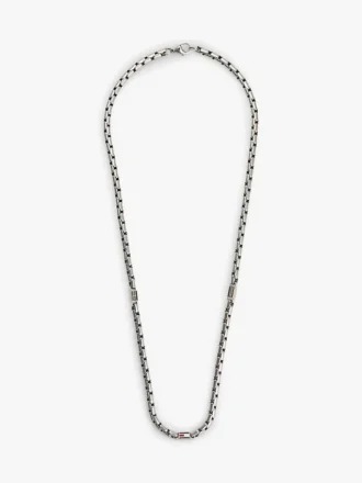 Flag Chain Link Necklace