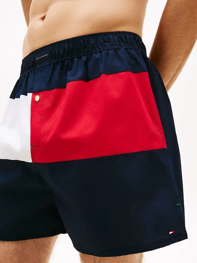 Flag Logo Colorblock Woven Boxer Flag Logo Colorblock Woven Boxer