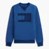 Flag Logo Indigo-Dyed Raglan Sweatshirt Flag Logo Indigo-Dyed Raglan Sweatshirt