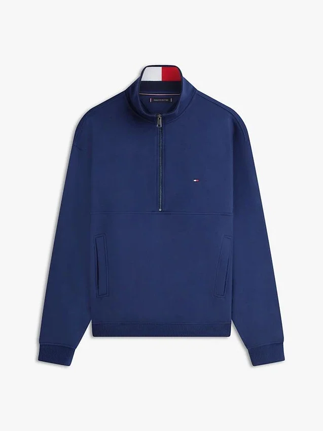Flag Logo Quarter-Zip Sweatshirt Flag Logo Quarter-Zip Sweatshirt
