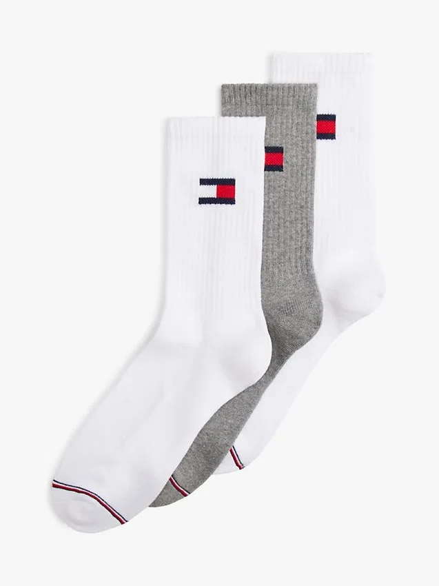 Flag Logo Sport Crew Sock 3-Pack Flag Logo Sport Crew Sock 3-Pack