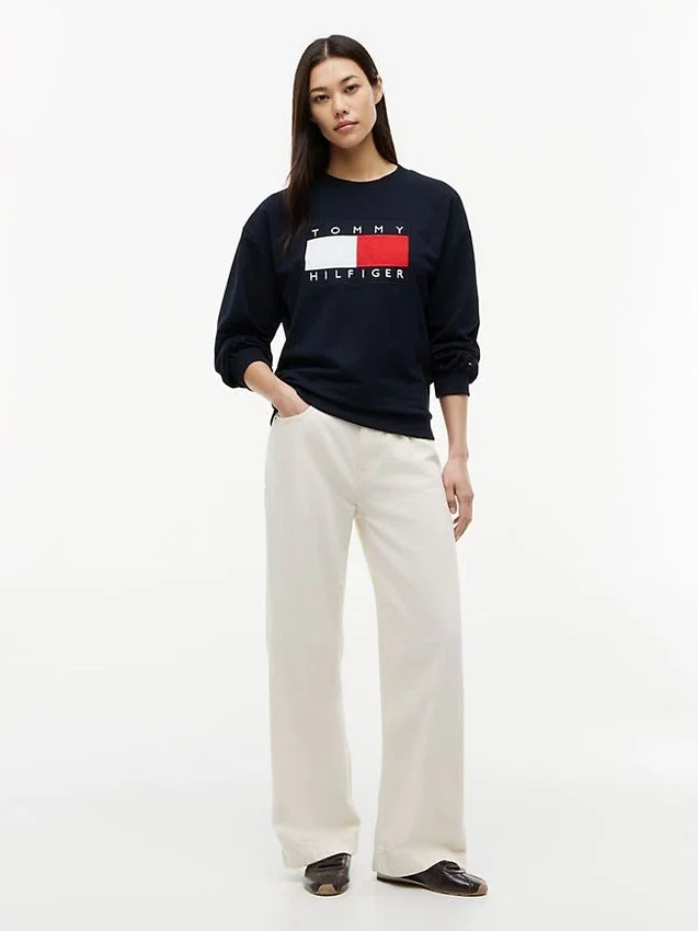 Flag Logo Sweatshirt Flag Logo Sweatshirt