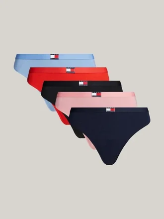 Flag Logo Thong 5-Pack