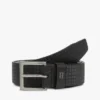 Flag Print Square-Buckle Leather Belt Flag Print Square-Buckle Leather Belt