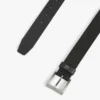 Flag Print Square-Buckle Leather Belt Flag Print Square-Buckle Leather Belt