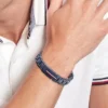 Flag Stripe Stainless Steel Bracelet
