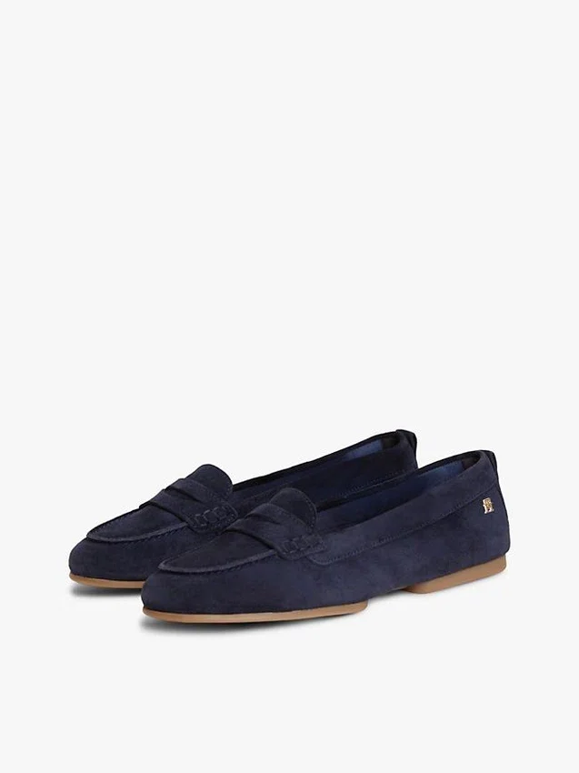 Flexible Suede Penny Loafer Flexible Suede Penny Loafer