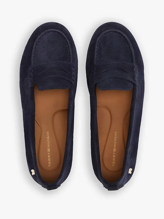 Flexible Suede Penny Loafer Flexible Suede Penny Loafer