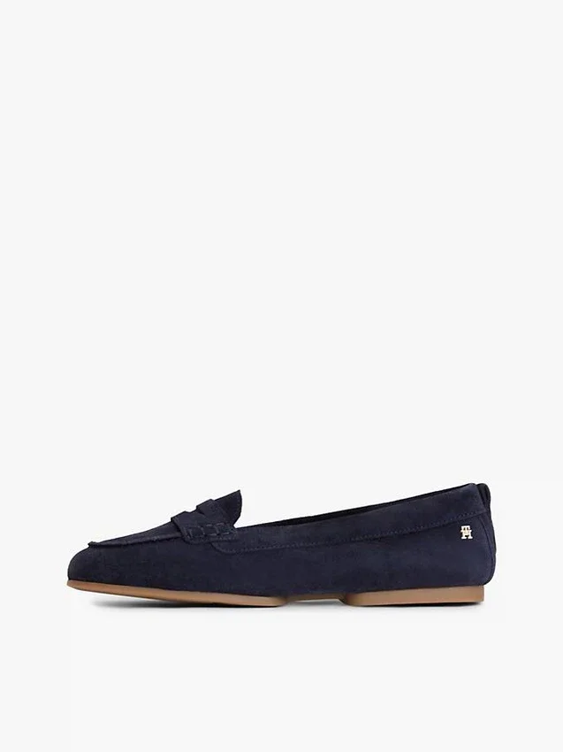 Flexible Suede Penny Loafer Flexible Suede Penny Loafer
