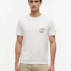 Floral Flag Logo Pocket T-Shirt