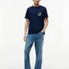 Floral Flag Logo Pocket T-Shirt