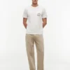 Floral Flag Logo Pocket T-Shirt