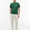 Floral Flag Logo Pocket T-Shirt