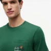 Floral Flag Logo Pocket T-Shirt