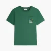 Floral Flag Logo Pocket T-Shirt