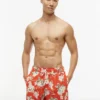 Floral Print 7″ Swim Trunk