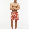 Floral Print 7″ Swim Trunk